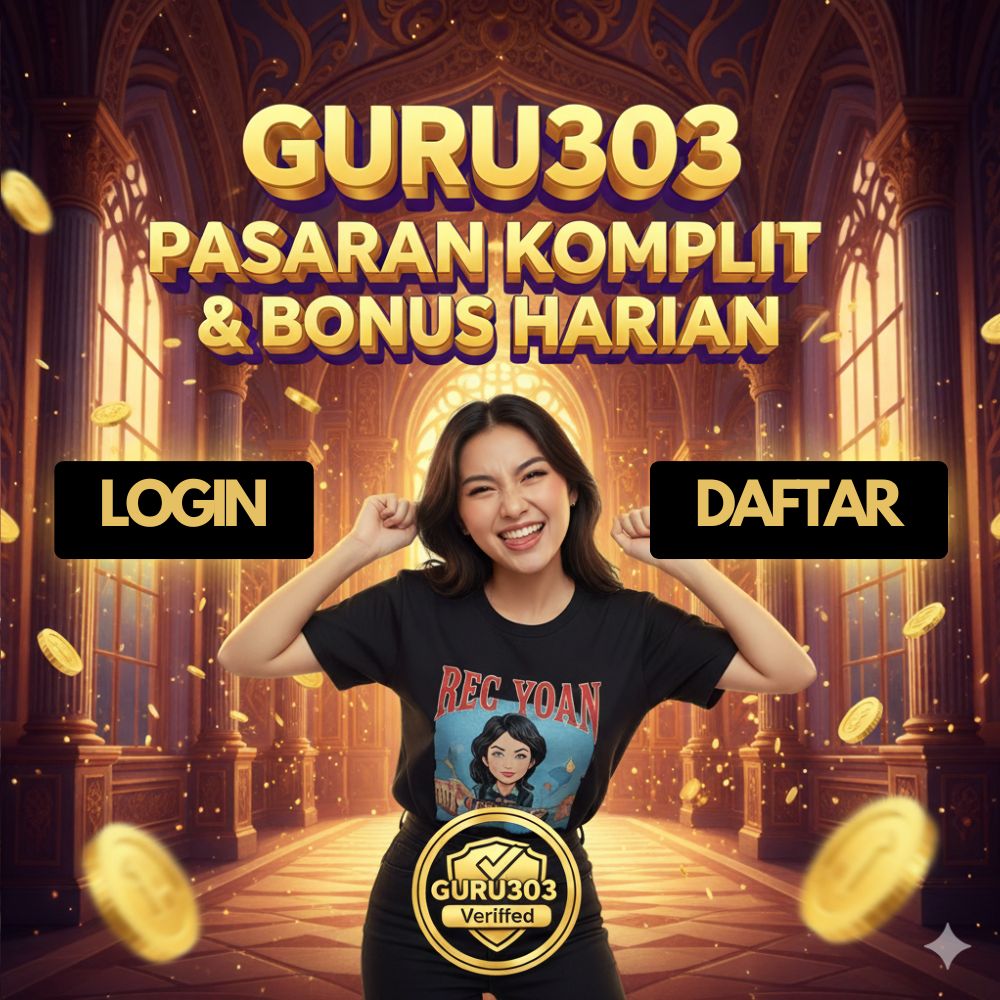 GURU303 » Situs Togel 4D Online Resmi Terpercaya dengan Pasaran Lengkap & Bonus Harian